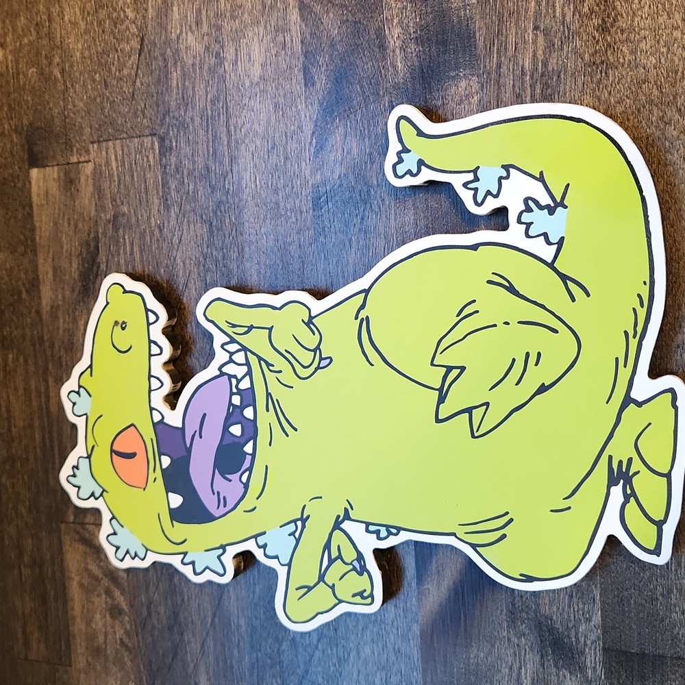 Rugrats Reptar Cartoon Dinosaur Wall Hanging